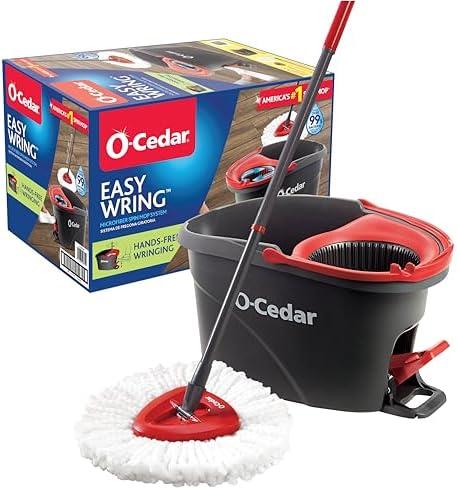 Transform Our Cleaning Routine with the O-Cedar Spin Mop!