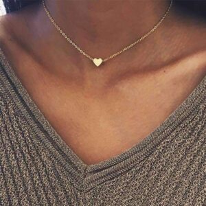 slickdeal Heart Soul Choker Necklace