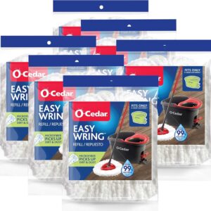 O-Cedar EasyWring Spin Mop Head Refill (Pack of 6)