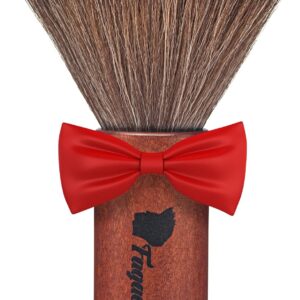 Fagaci Velvety Touch Barber Brush Neck Duster with High-Density Bristles – Clean with One Wipe Barber Neck Duster Brush for Hair Cutting, Barber Duster Brush – Neck Duster for Hair Cutting Brush