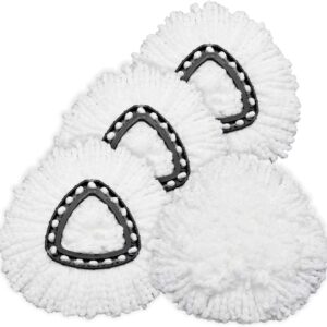 3 Pack Mop Replacement Head Mop Refills EasyWring Spin Mop Refills Mop Head Replacement