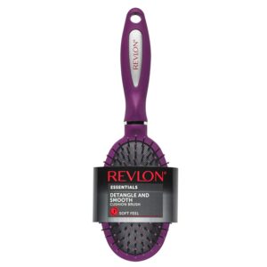 Revlon Detangle & Smooth Berry Cushion Hair Brush